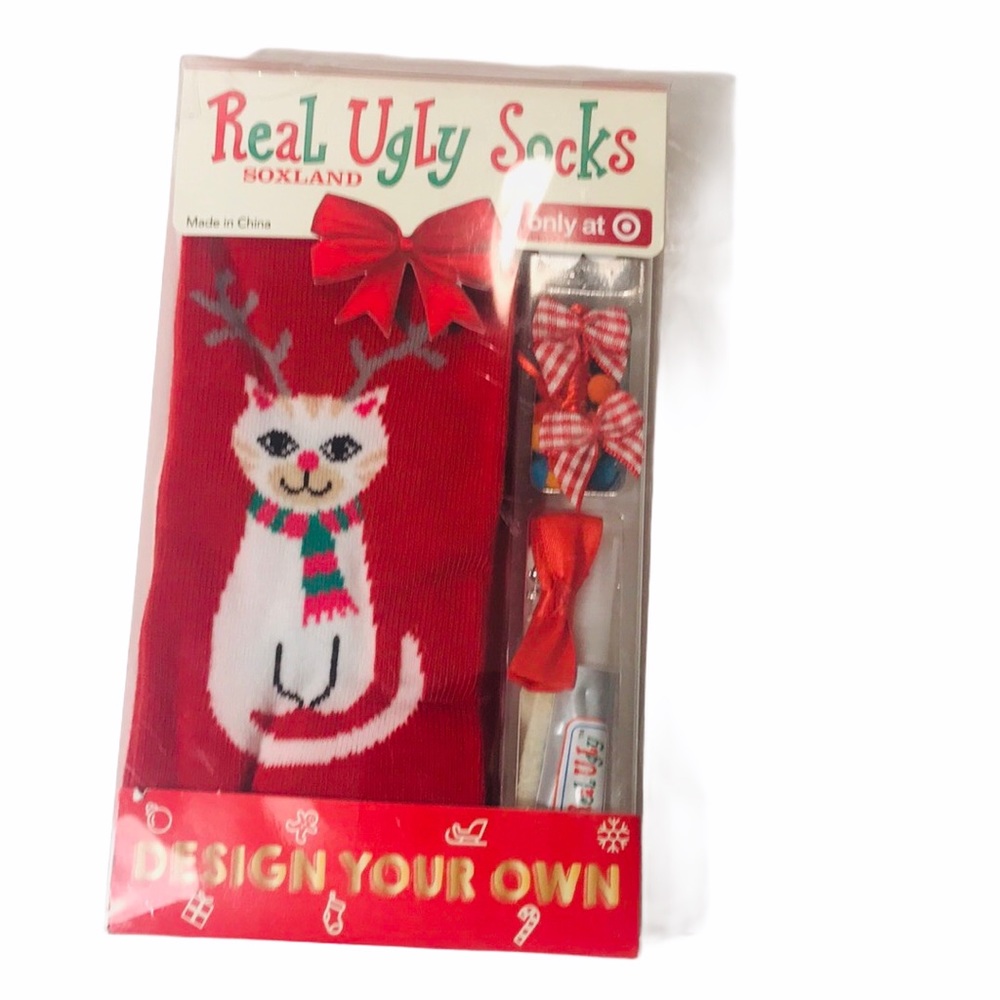 NWT REAL UGLY SOCKS Design Your Own by Soxland
